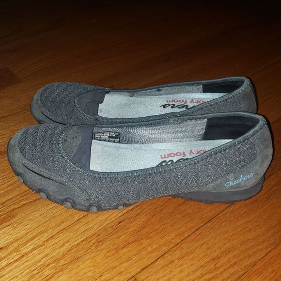 Skechers gray Slip-On Flats - Picture 3 of 8